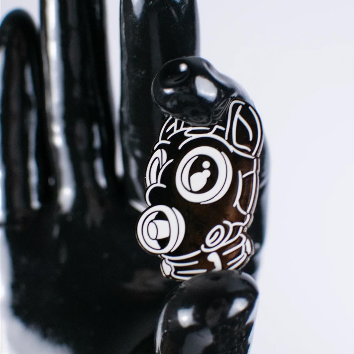 Dog Drone Enamel Pin