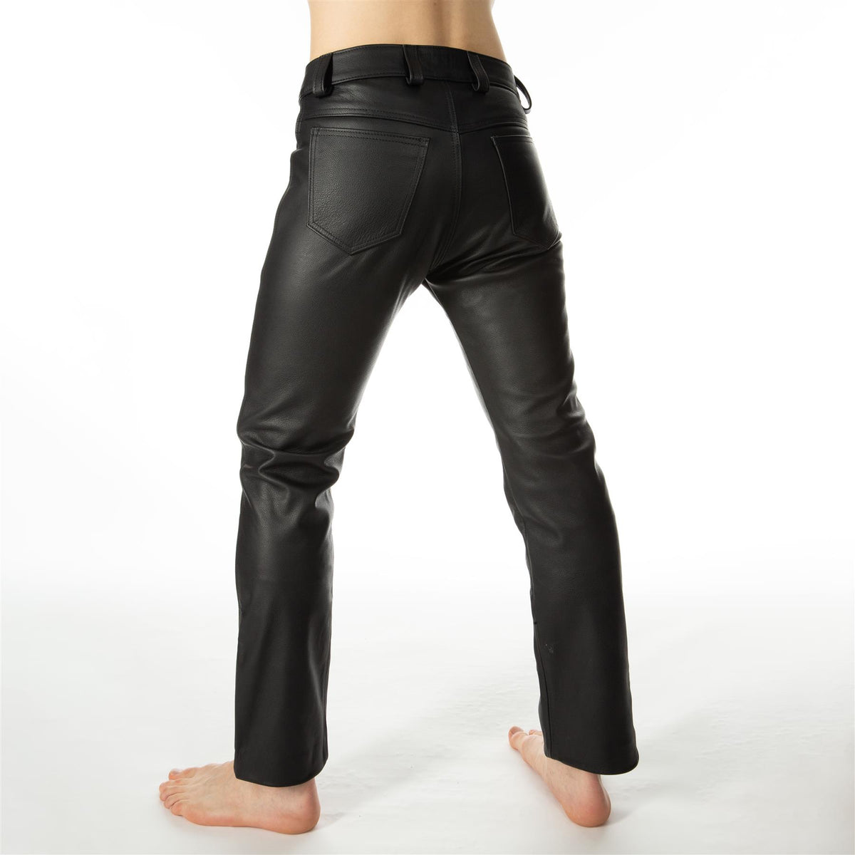 R207 Leather Jeans // Made to order