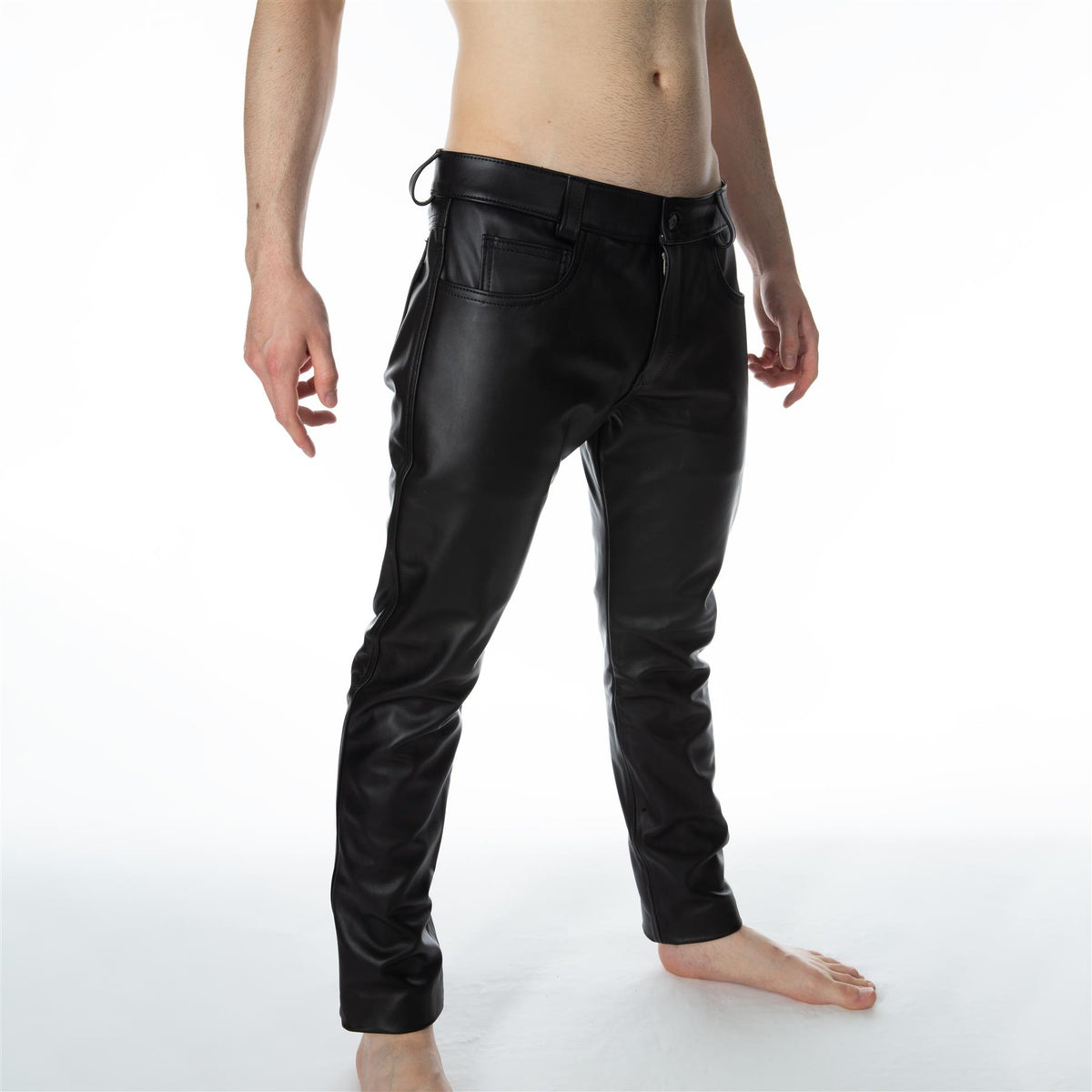 R200 Leather Jeans // Made to order