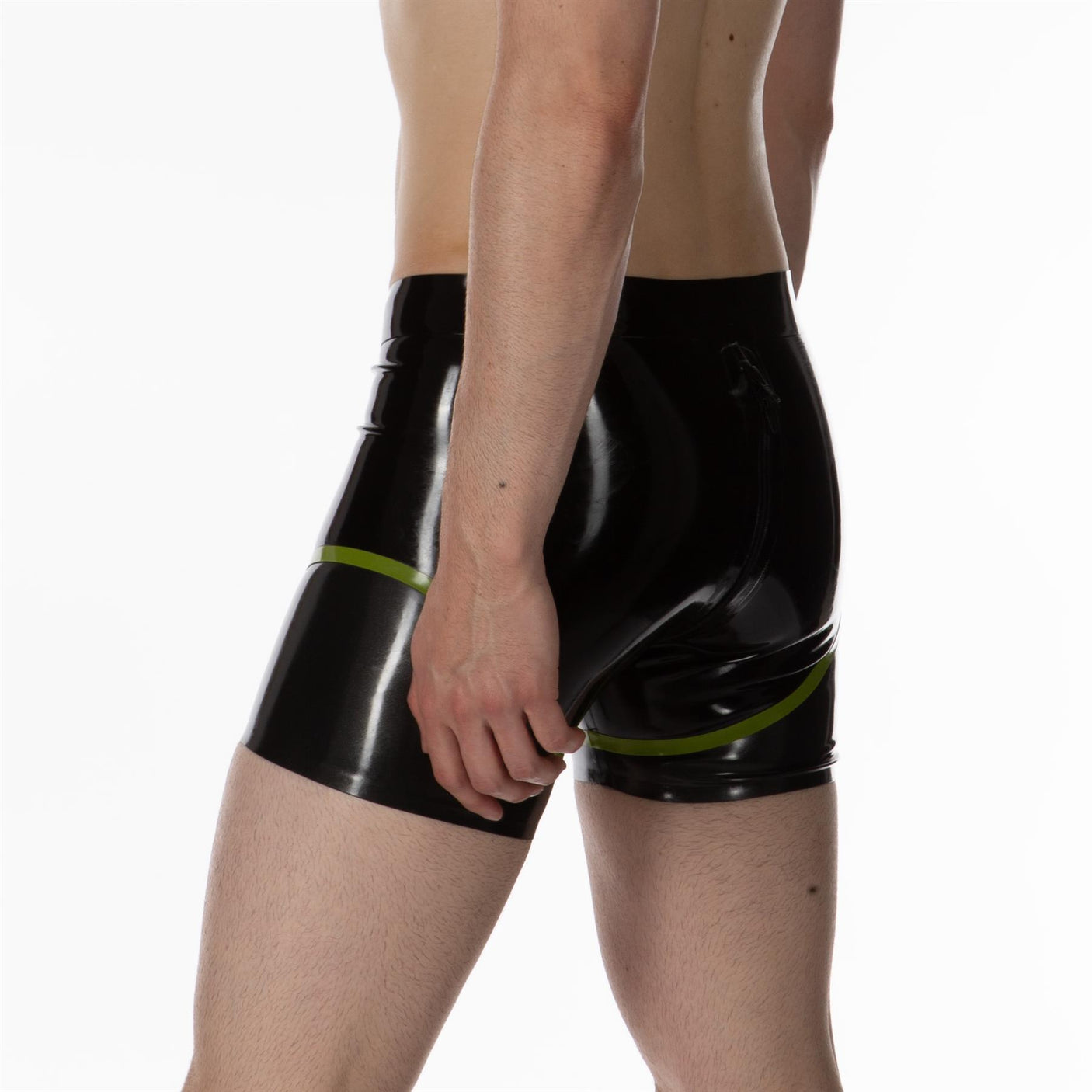 Apex Rubber Trunk Shorts // Made to order