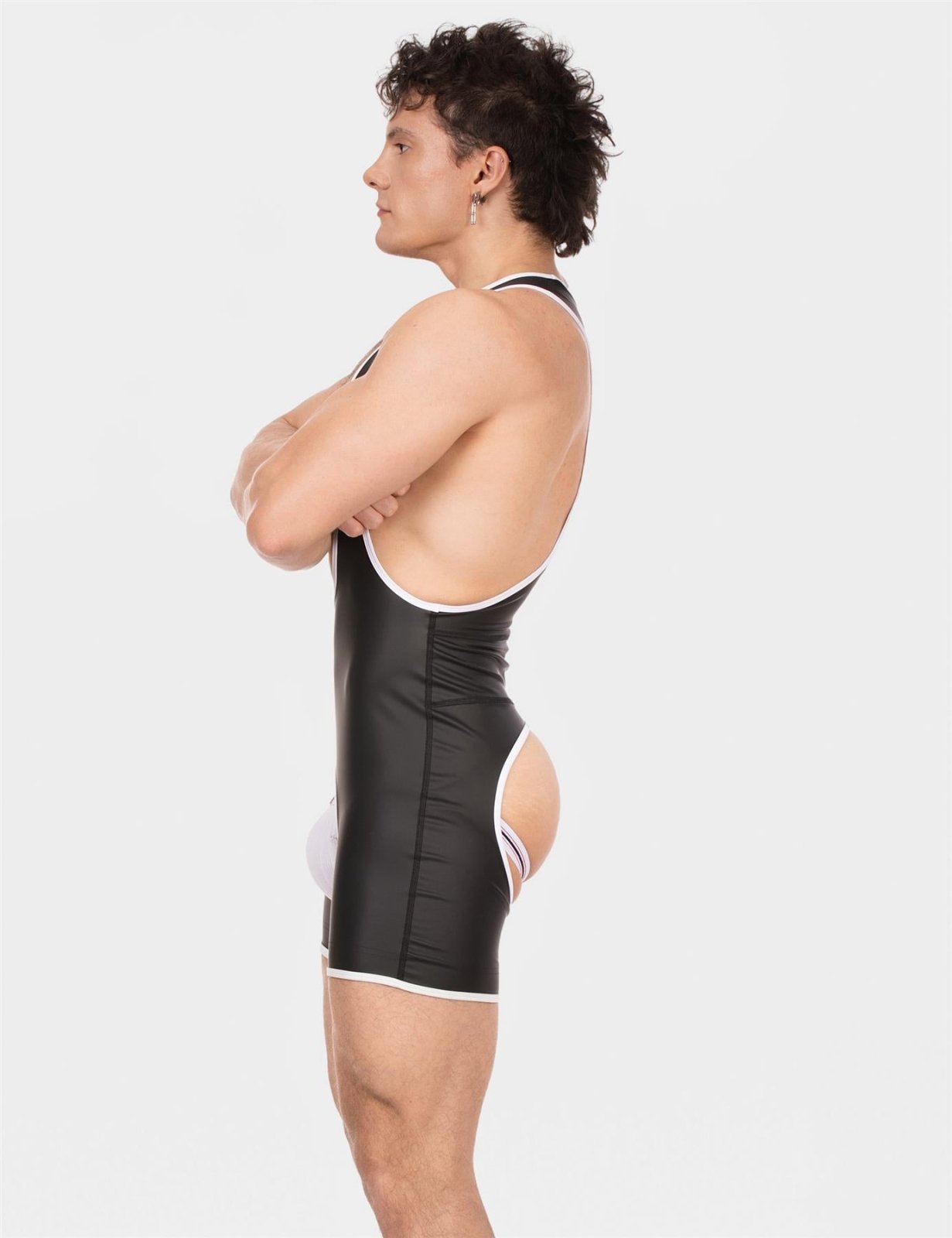 Barcode Singlet Kam, Black/White from Barcode Berlin.