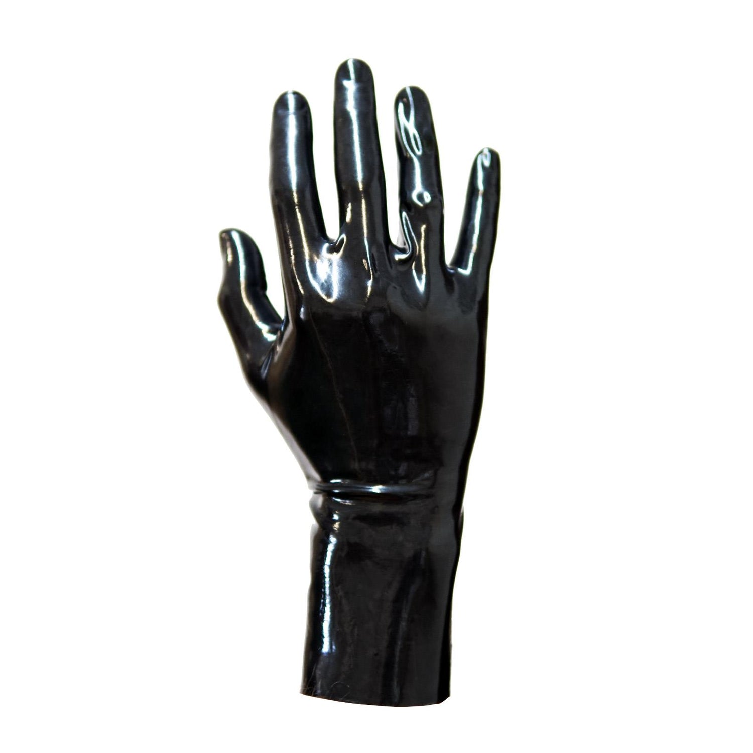 Latexhandschuhe, Schwarz 0,4mm