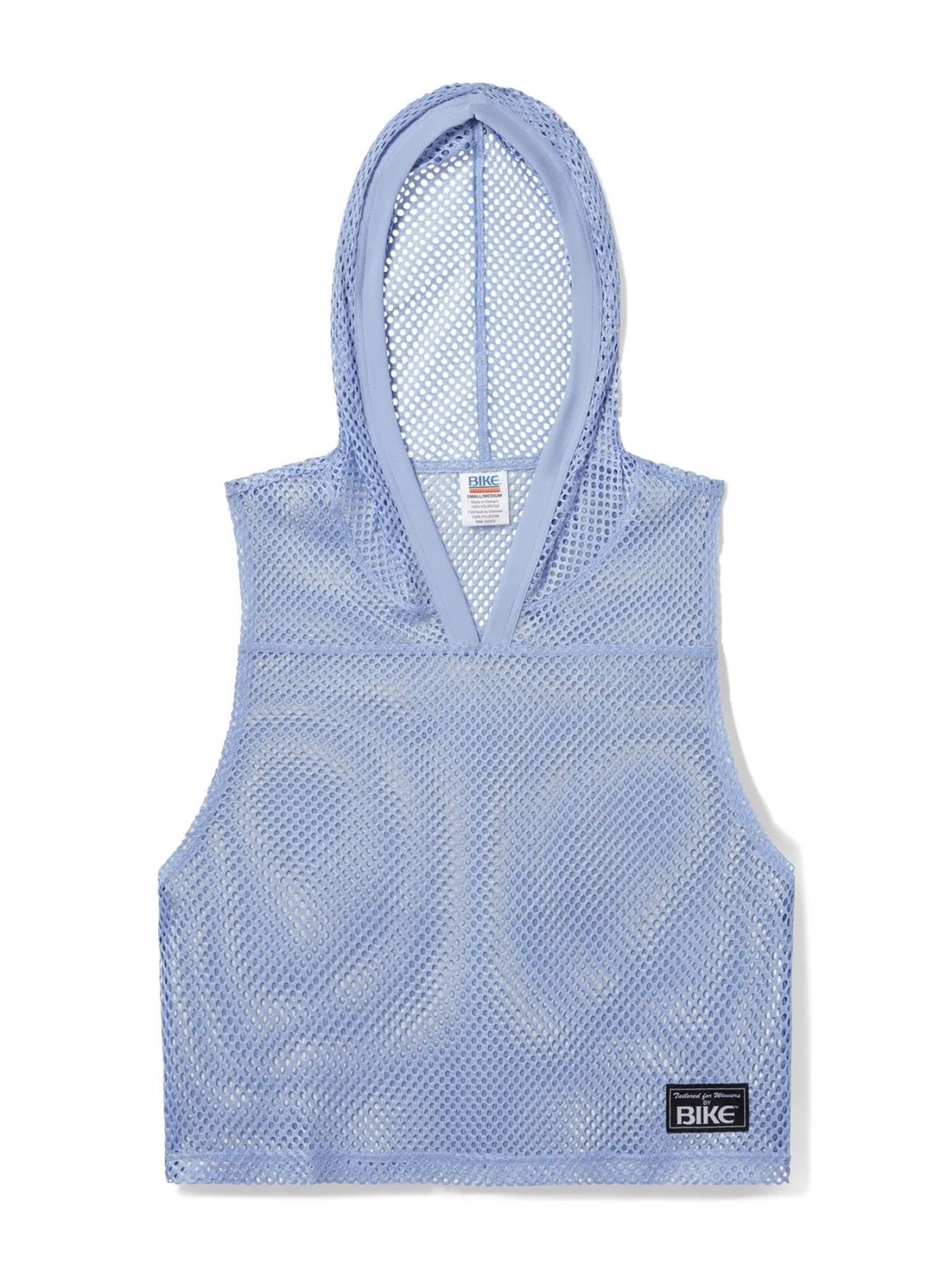 BIKE Hooded Sleeveless Practice Jersey, Ice Blue from Bike Athletic.