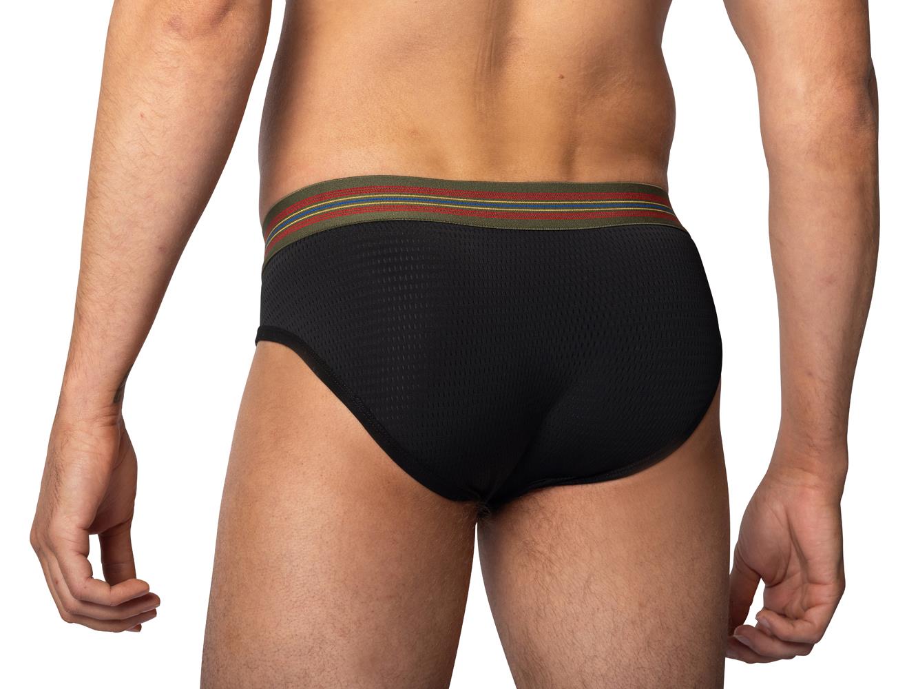 BIKE Mesh Brief, Black from Bike Athletic.