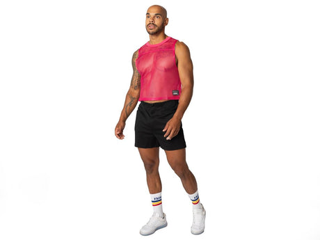 BIKE Sleeveless Practice Jersey, Hot Pink from Bike Athletic.
