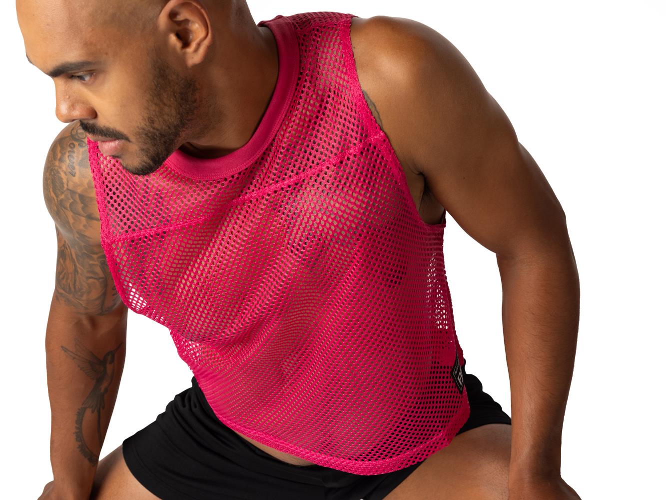 BIKE Sleeveless Practice Jersey, Hot Pink from Bike Athletic.