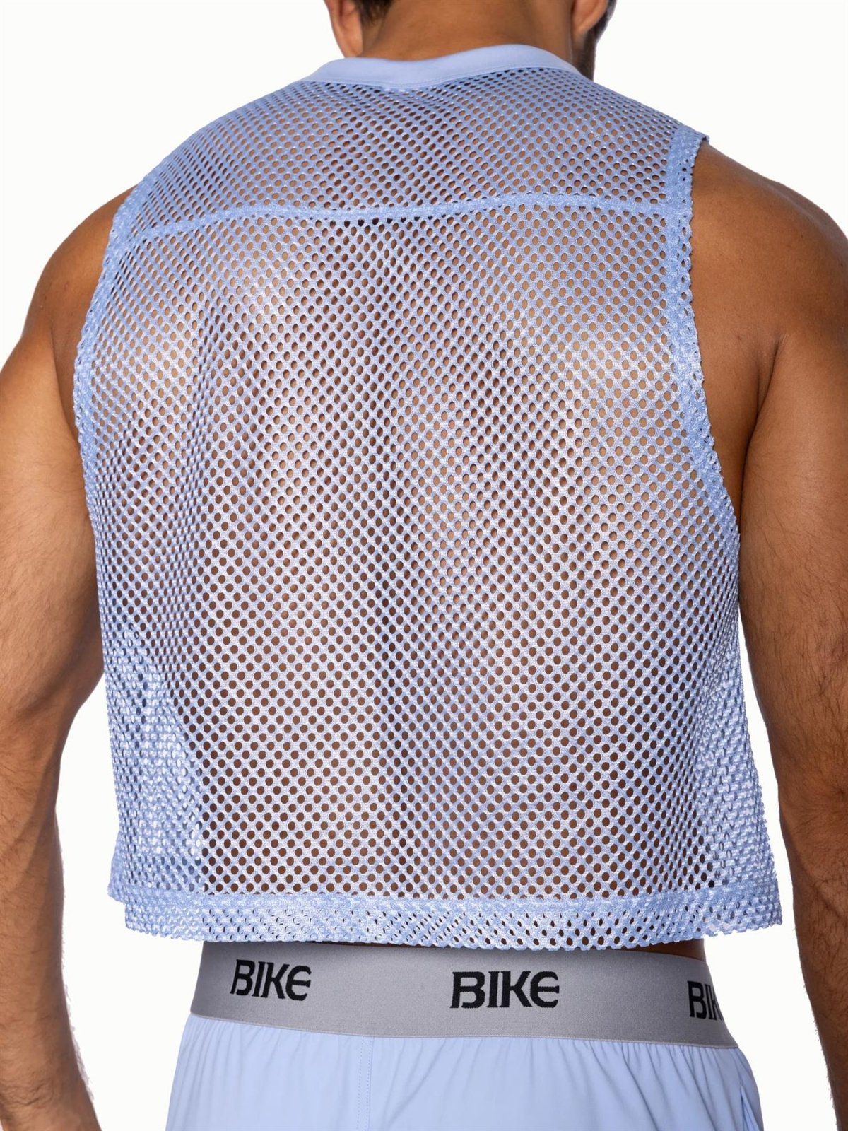 BIKE Sleeveless Practice Jersey, Ice Blue from Bike Athletic.
