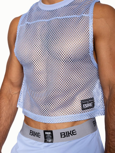 BIKE Sleeveless Practice Jersey, Ice Blue from Bike Athletic.