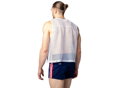 BIKE Sleeveless Practice Jersey, White from Bike Athletic.