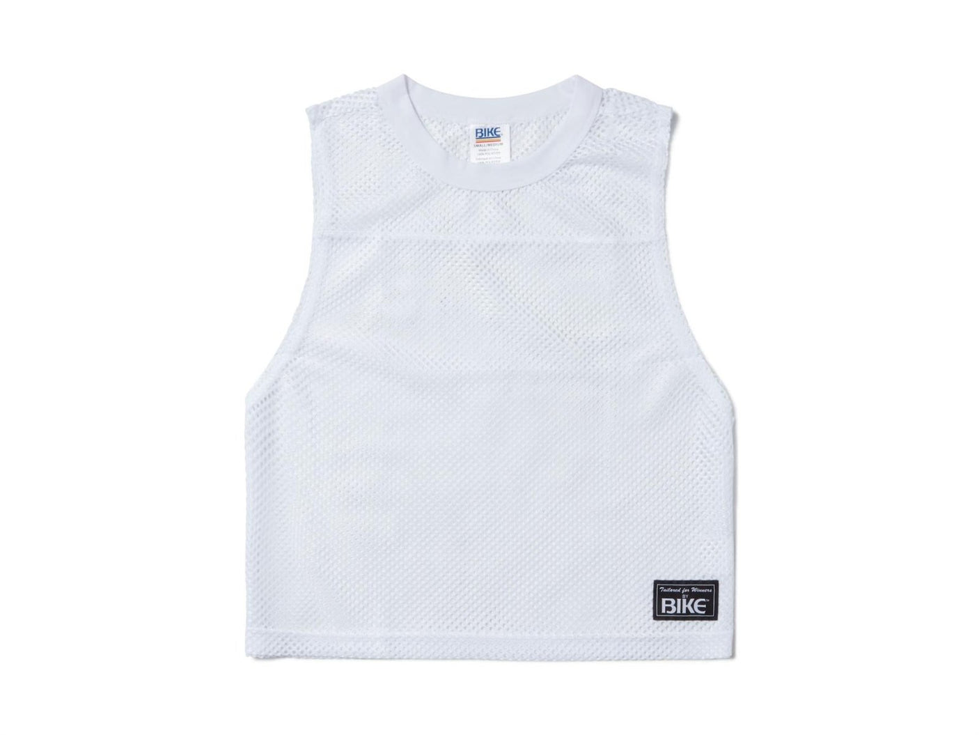BIKE Sleeveless Practice Jersey, White from Bike Athletic.