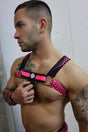 Breedwell Revolution Bulldog Harness, Neon Pink from Breedwell.