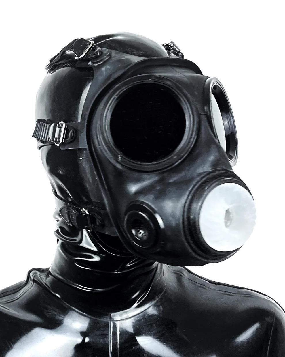 Voidshell DroneHole PRO Gas Mask, Black Tinted Lenses