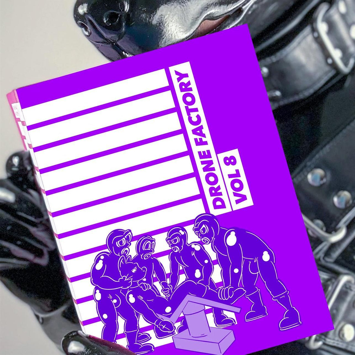 Drone Factory Volume 8 (A5 Zine) from James Newland Illustration.
