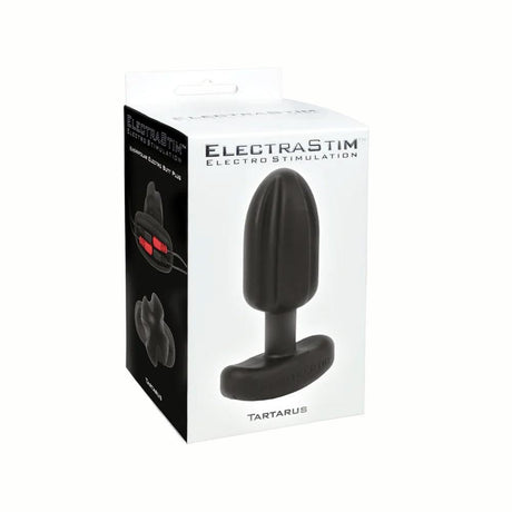 ELECTRASTIM Tartarus, Silicone Noir Quadripolar Butt Plug from ElectraStim.