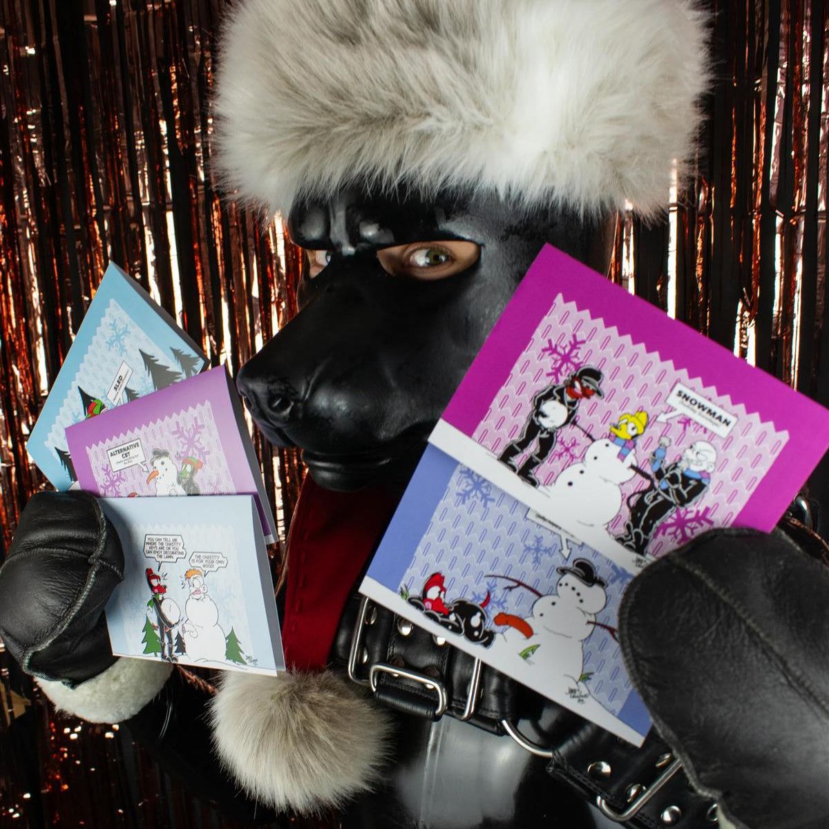 "Snow" Xmas Card Pack