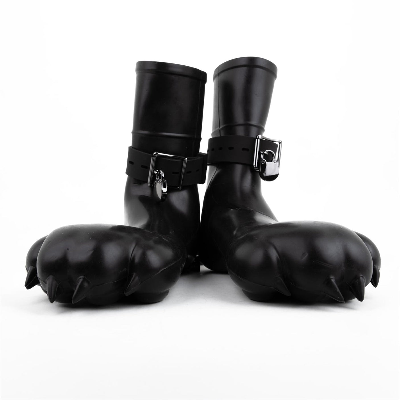 FURRJOI Silicone Canine Paw Feet with Bindings, Black from Furrjoi.