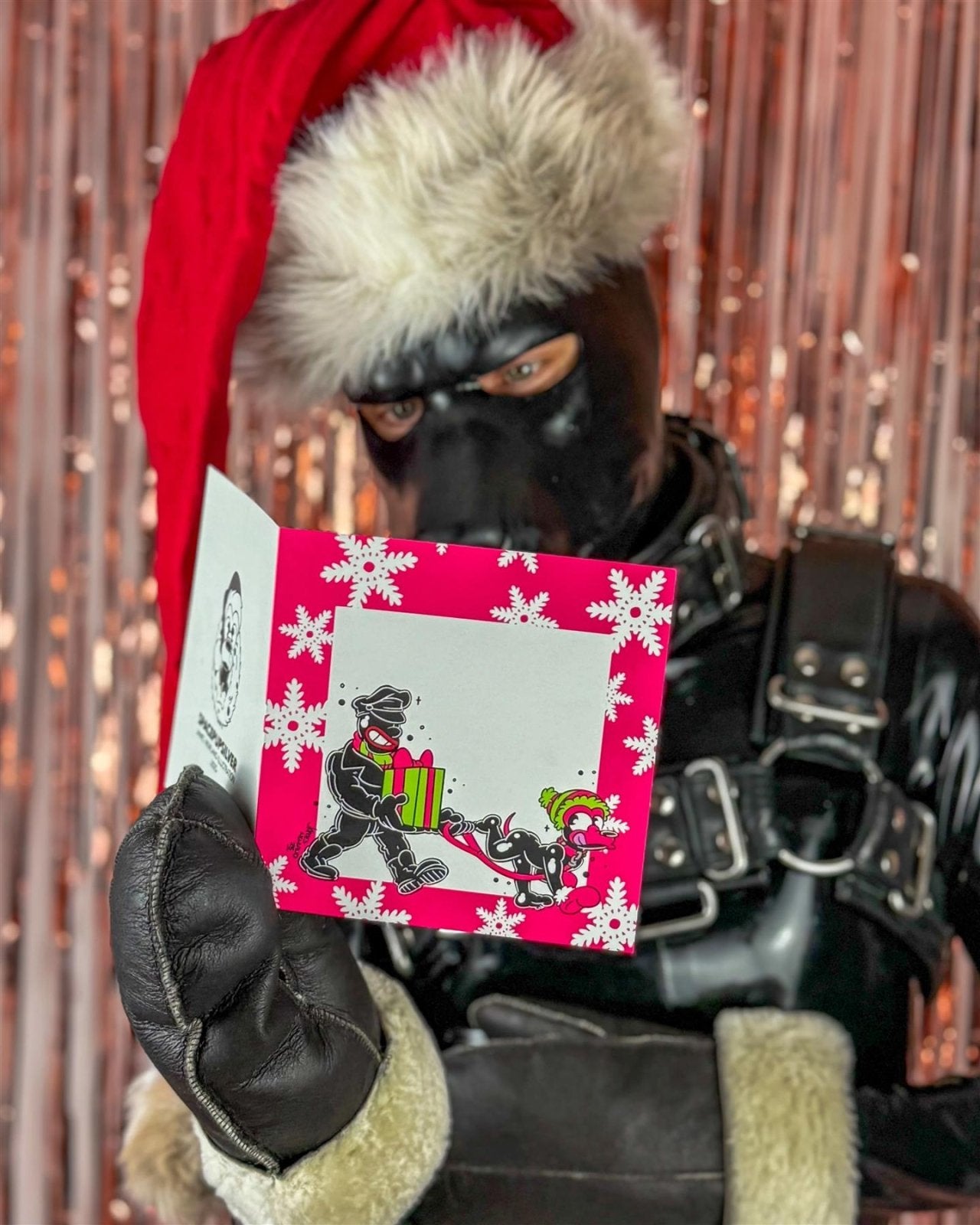 "Gift Giving" Xmas Card Pack from James Newland Illustration.