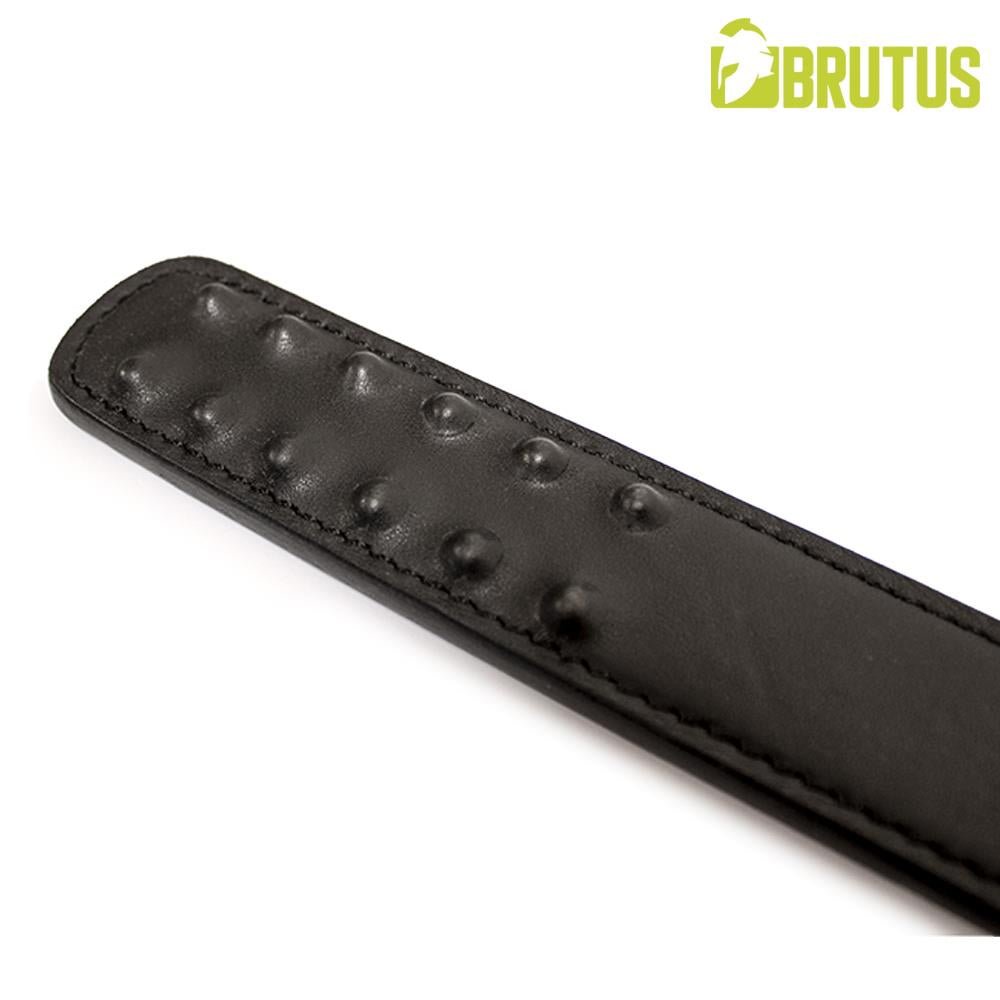Leather Punisher Studded Paddle from Brutus.