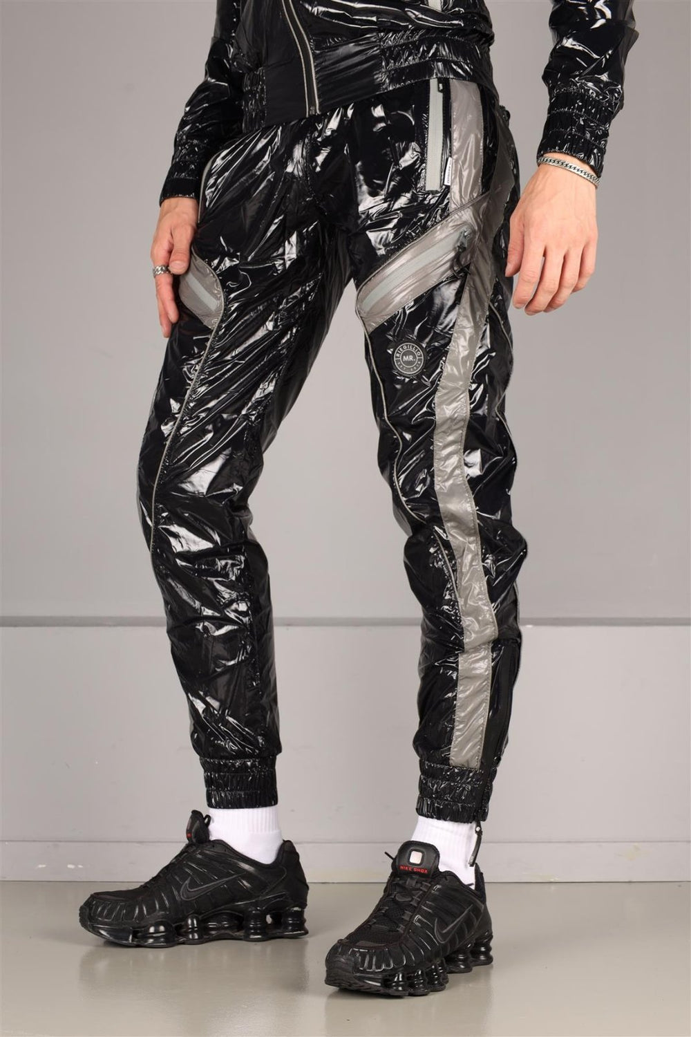 Mr. Riegillio Base Track Pants, Grey from Mr. Riegillio.