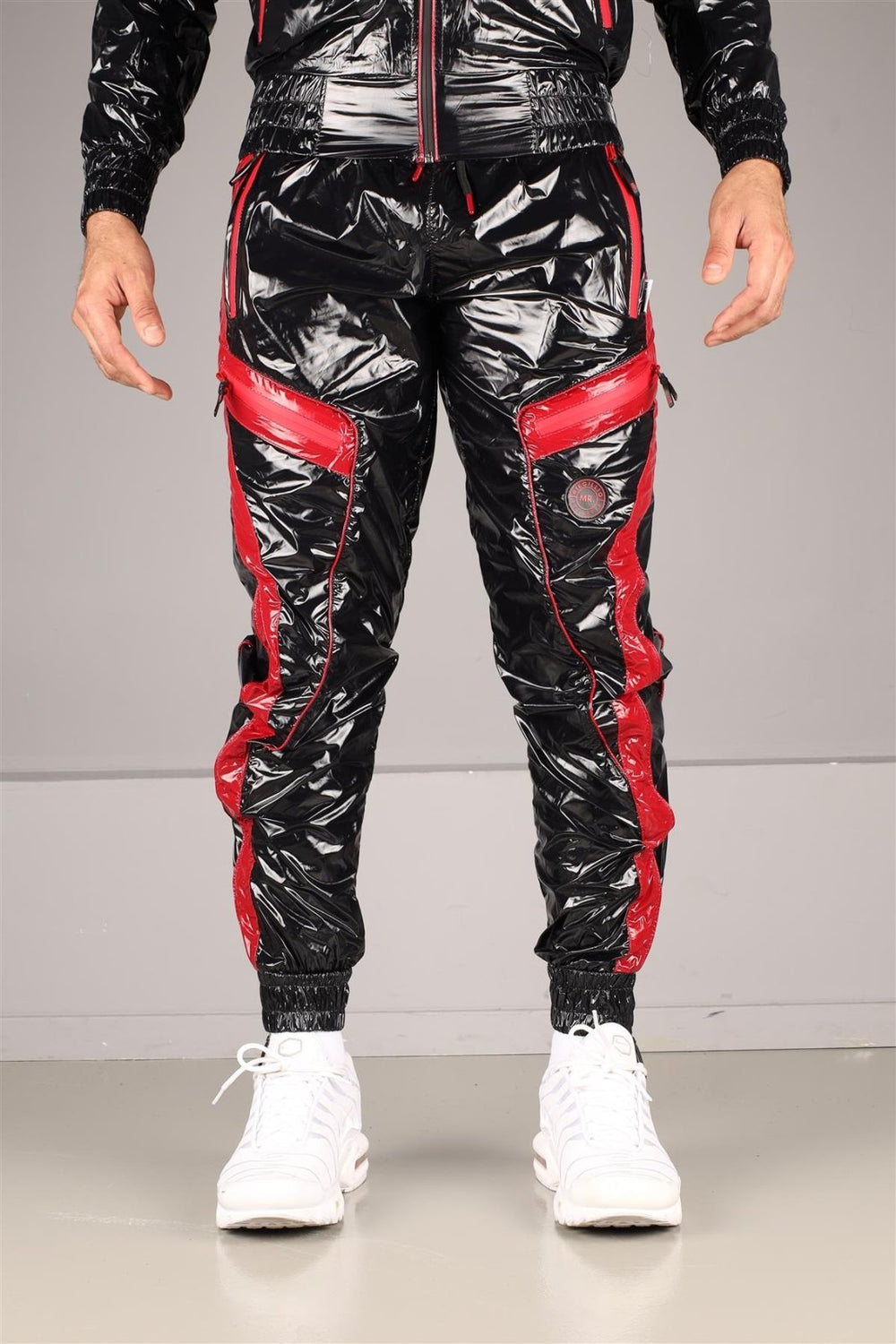 Mr. Riegillio Base Track Pants, Red from Mr. Riegillio.