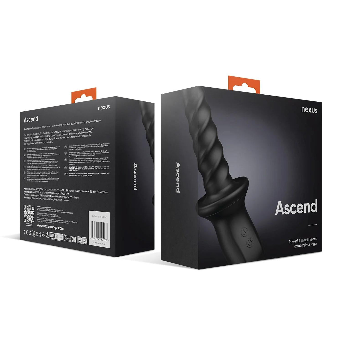 Nexus Ascend Thrusting & Rotating Massager from Nexus.