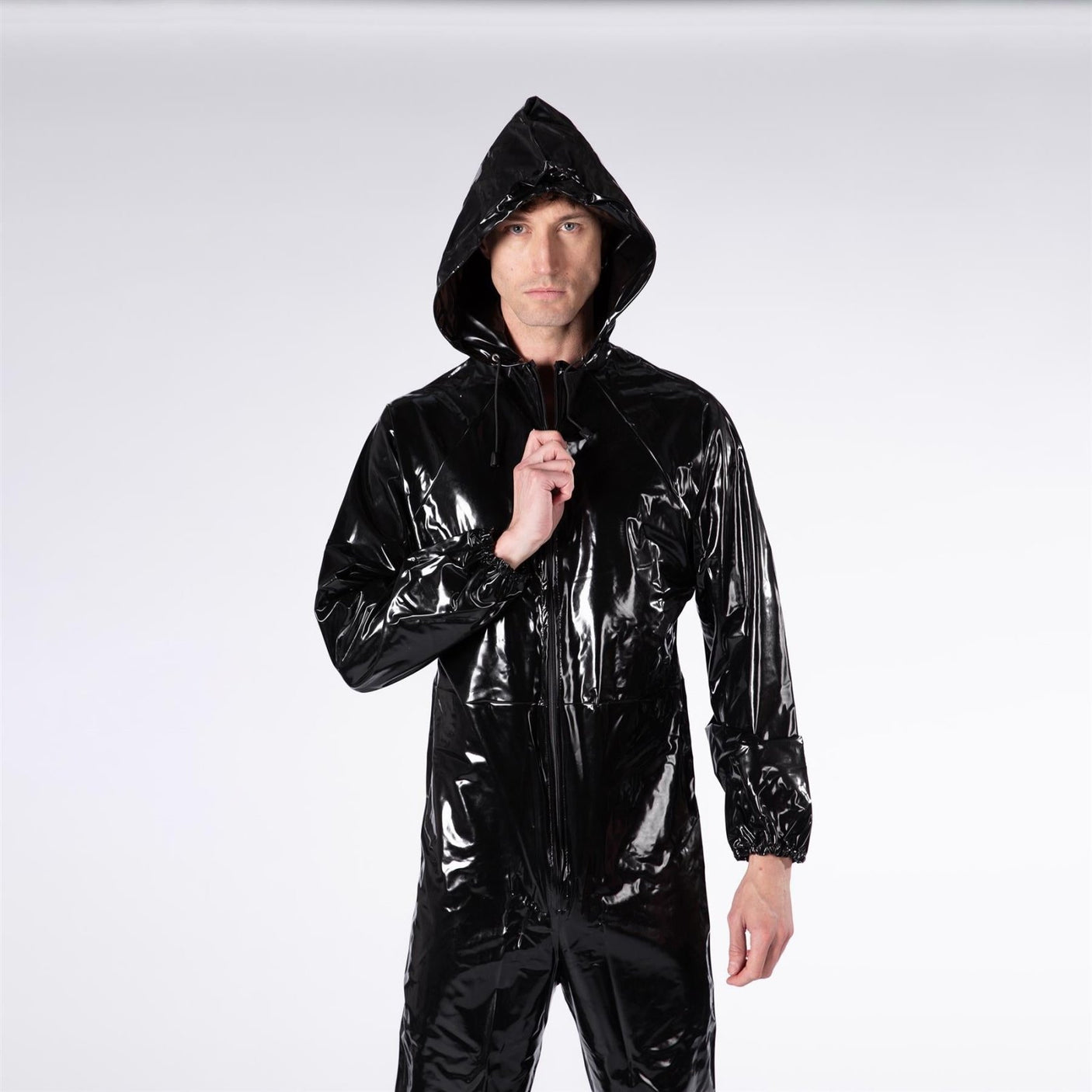 One Piece Vinyl Suit, Black from REGULATION.