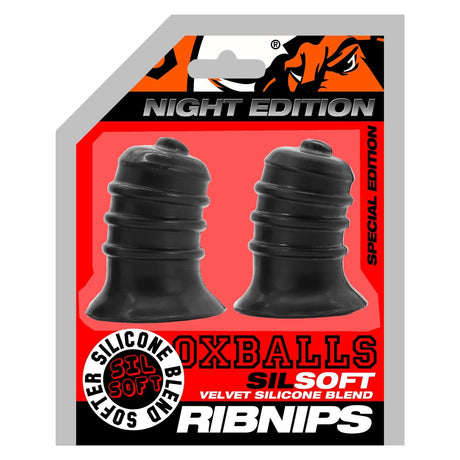 OXBALLS Ribnips, Night Black from Oxballs.