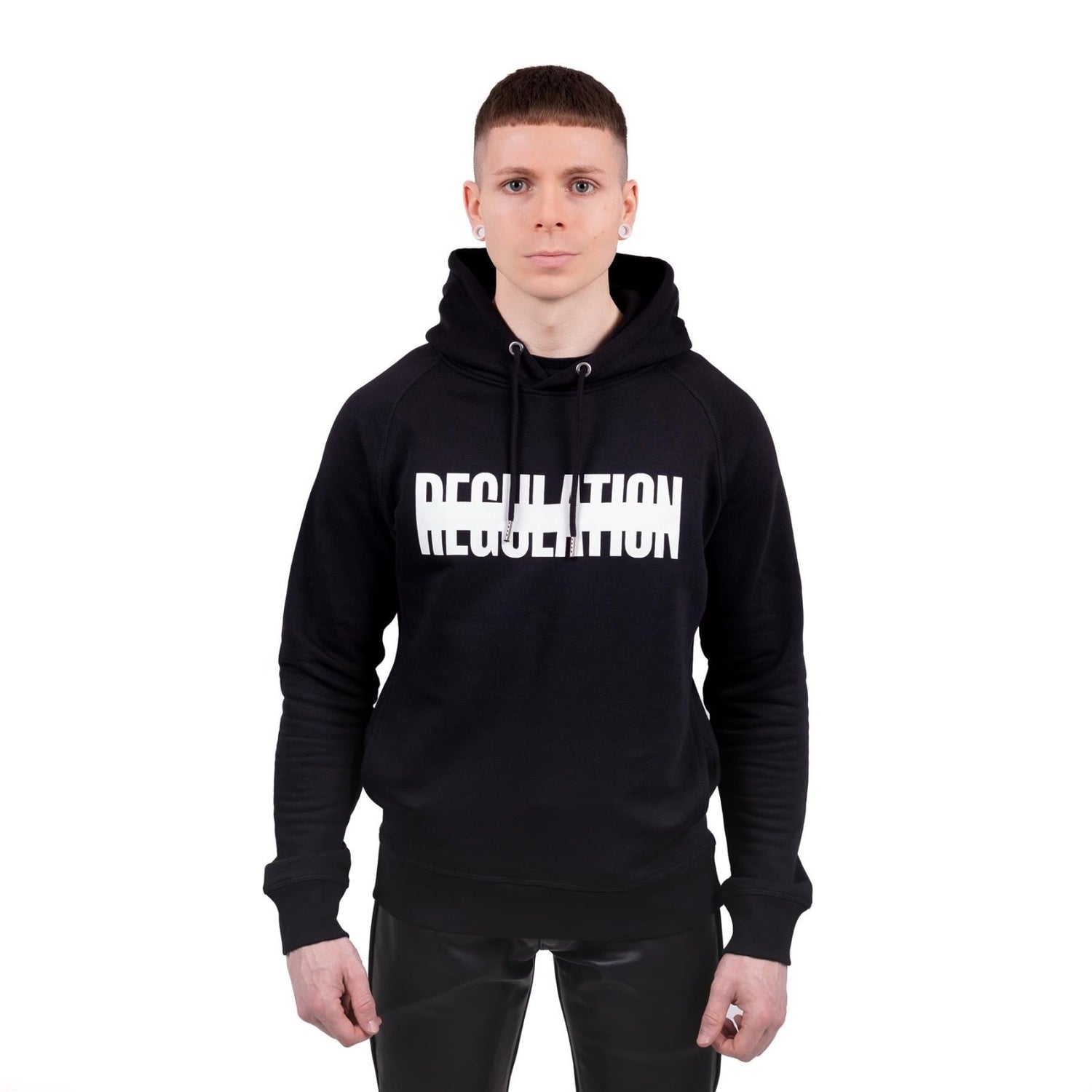 REGULATION #25 Hoodie, Black from REGULATION.