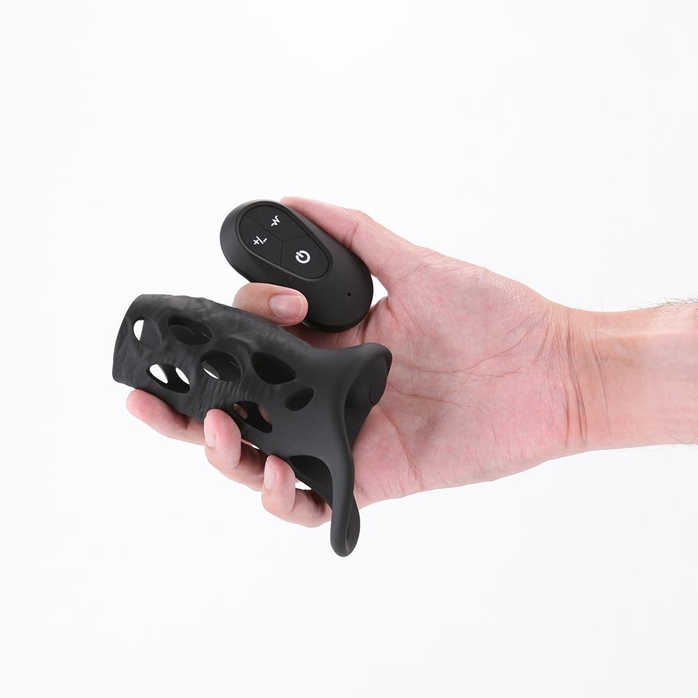 Renegade Edge Vibrating Penis Sleeve with Remote from Renegade.