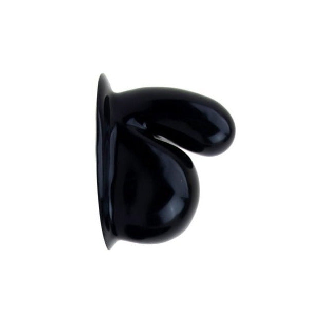 Rubber Chastity Sheath, Black, 1.5mm - 2mm, S from Elastic - Dreams.