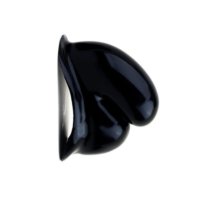 Rubber Chastity Sheath, Black, 3.5mm - 4mm, L from Elastic - Dreams.