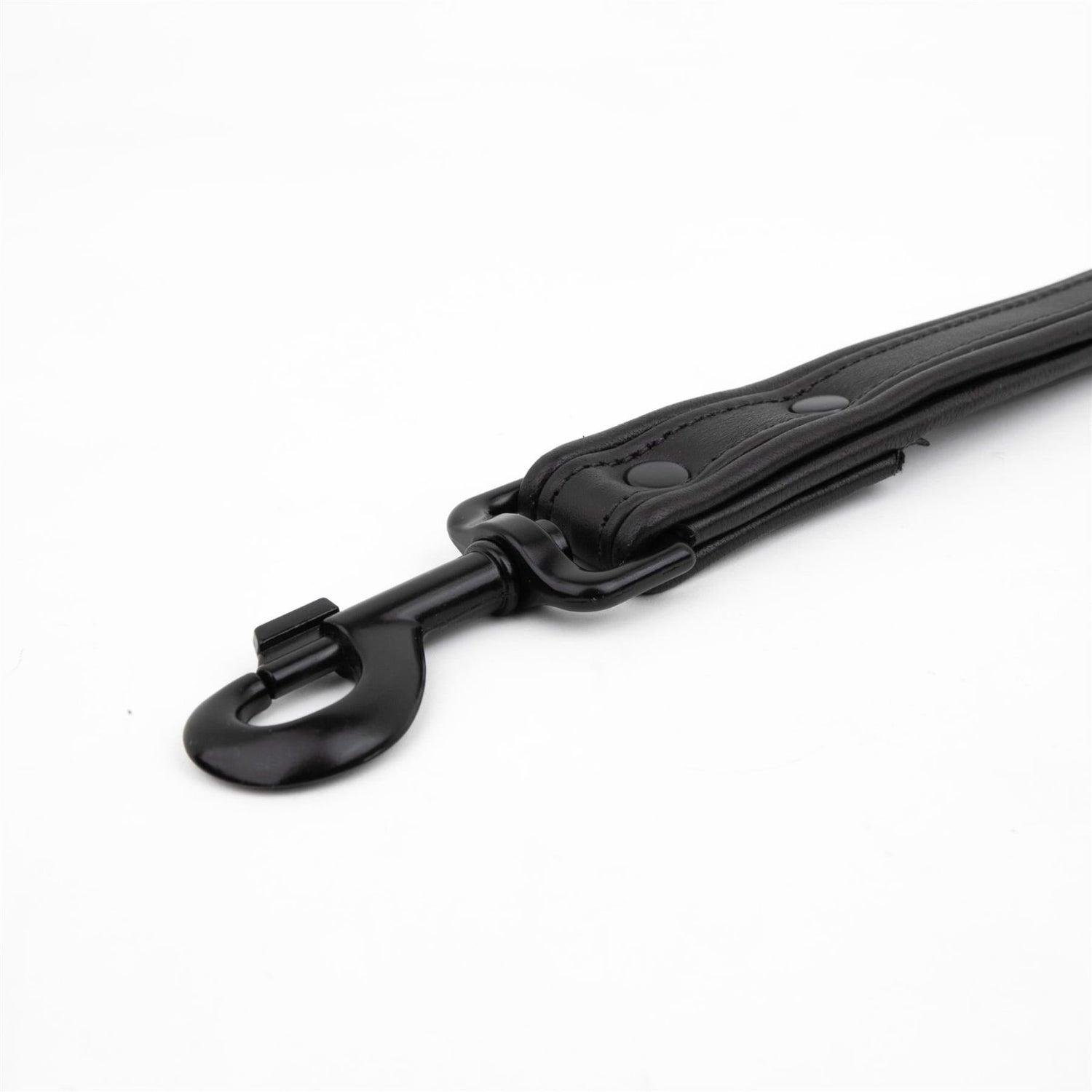 Short Leash, Leather, Black/Black from REGULATION.