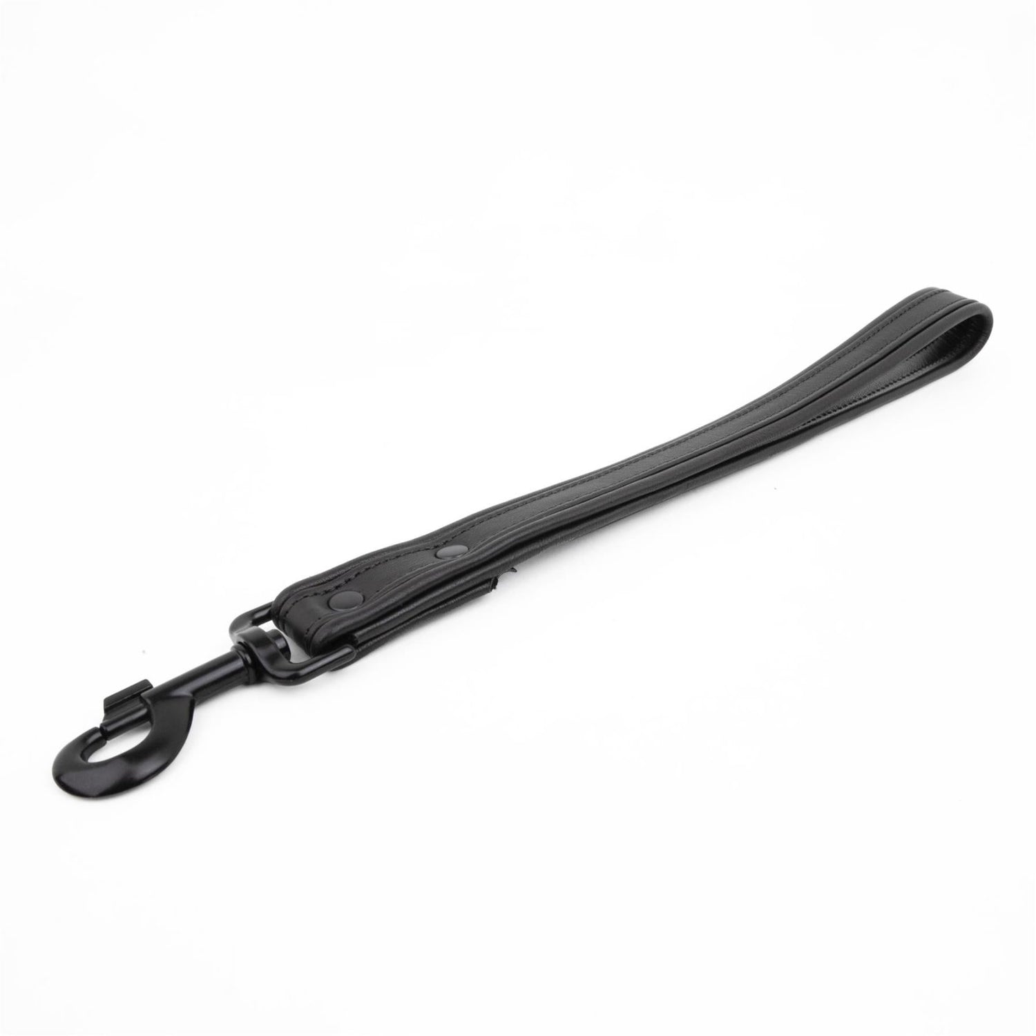 Short Leash, Leather, Black/Black from REGULATION.