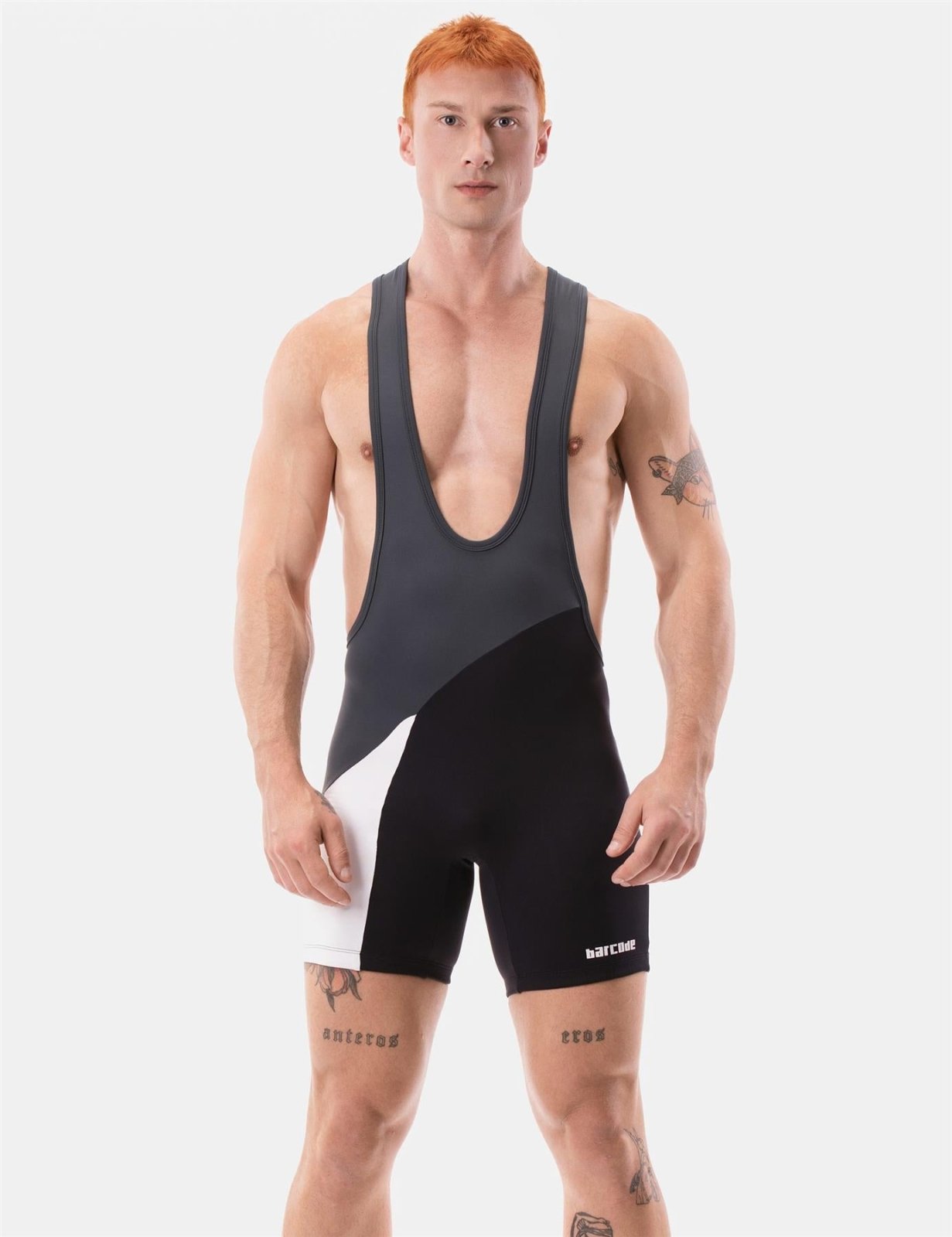 Singlet Luckenwalde, Titanium/White/Black from Barcode Berlin.