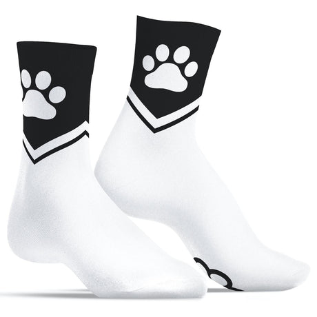 SNEAKXX "Paw" Skater Socks, White from SneakXX.