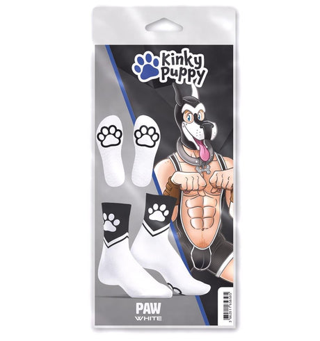 SNEAKXX "Paw" Skater Socks, White from SneakXX.
