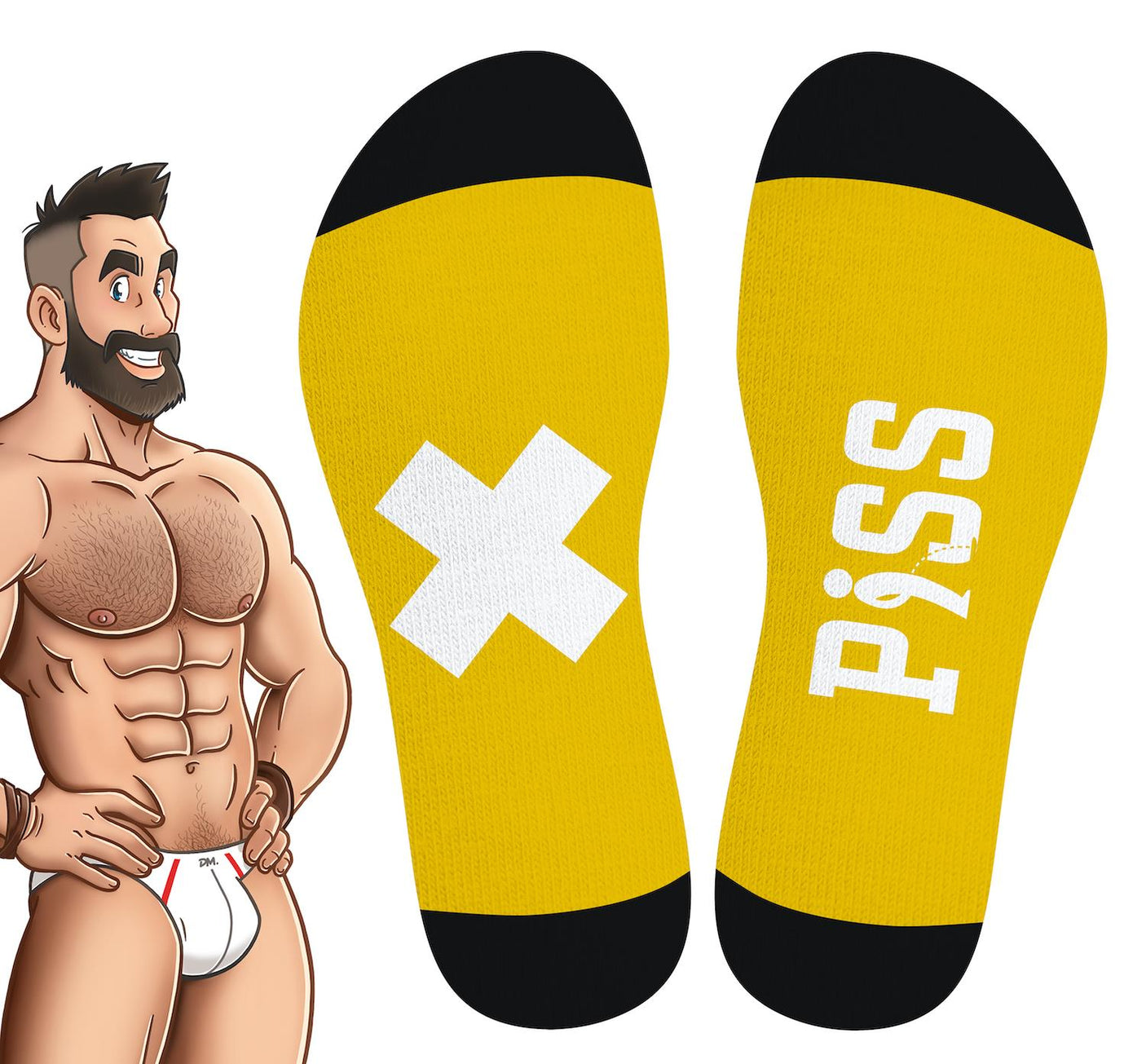 SNEAKXX "Piss" Football Socks from SneakXX.