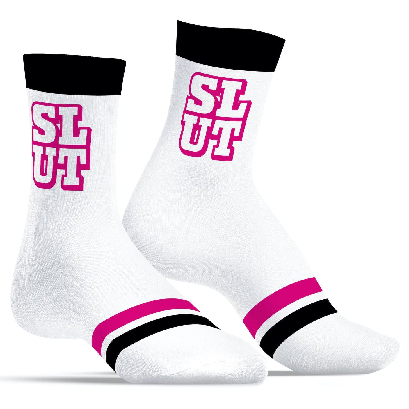 SNEAKXX "University Slut" Skater Socks from SneakXX.