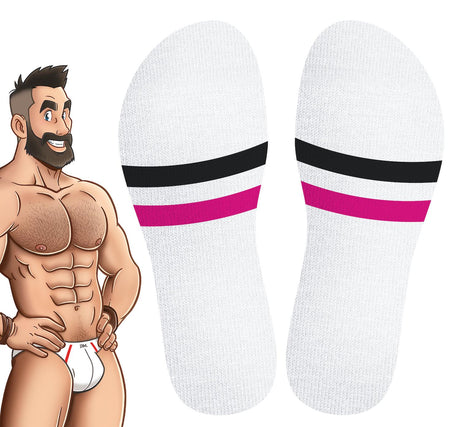 SNEAKXX "University Slut" Skater Socks from SneakXX.