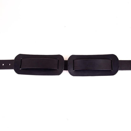 Spiked Leather Chest Belt from Fetters.