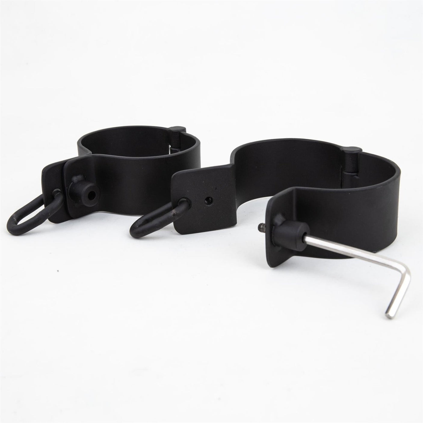 Steel Ankle Cuff - Pair, Black from Fetters.