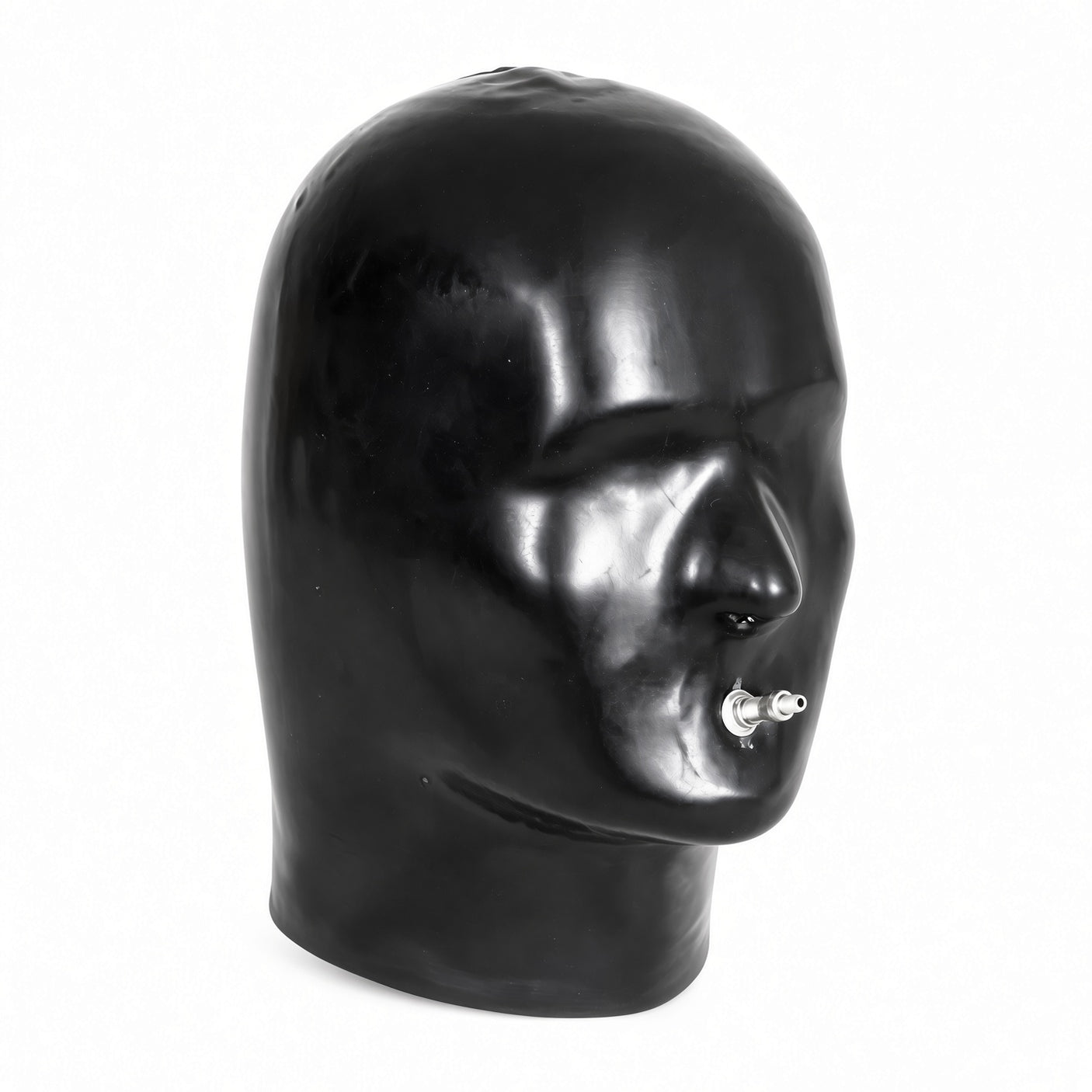 Masque en latex anatomique lourd avec bâillon fixe, taille 41