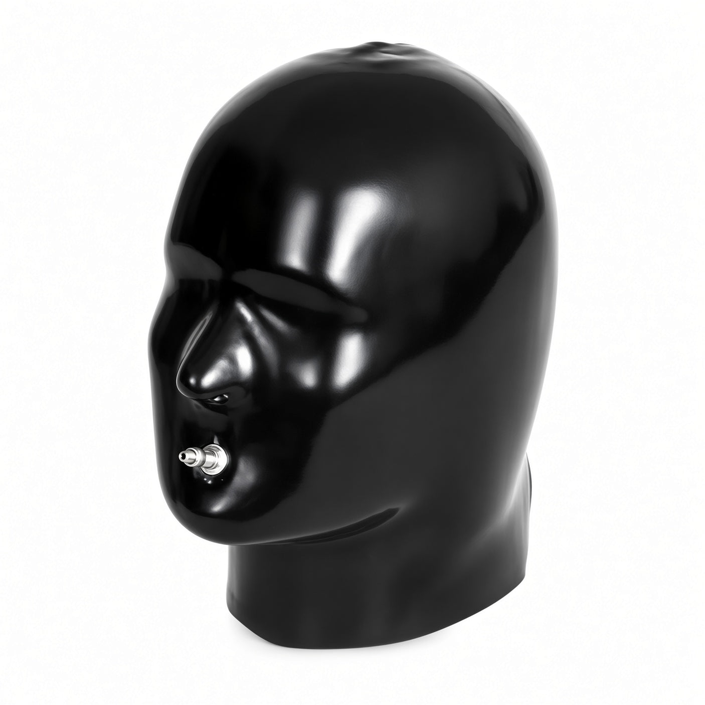 Masque en latex anatomique lourd avec bâillon fixe, taille 41