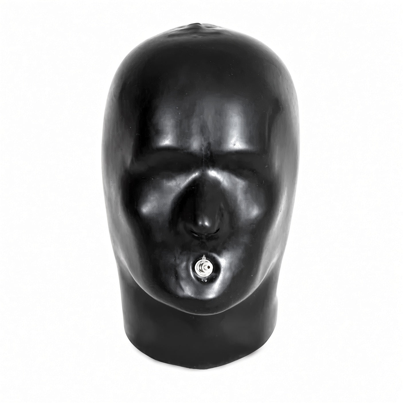 Masque en latex anatomique lourd avec bâillon fixe, taille 41