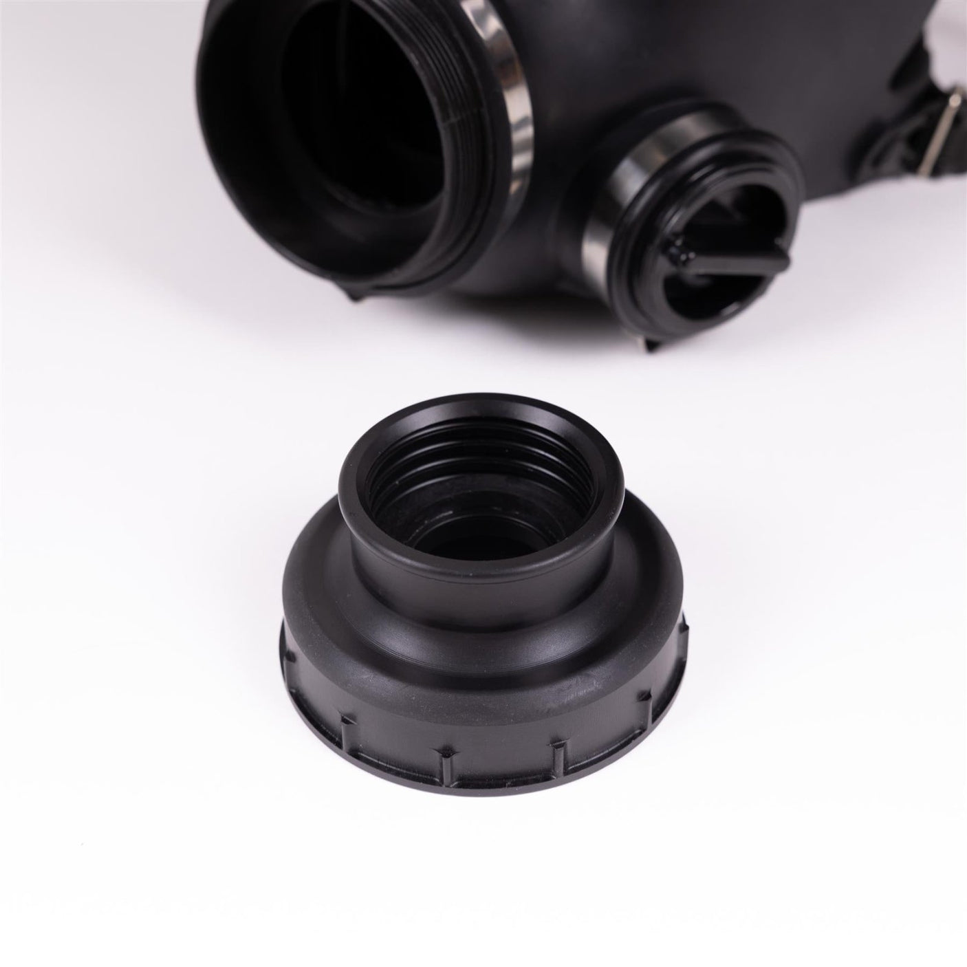 FMJ05 Gas Mask Rebreathe Converter Kit from Army Surplus.