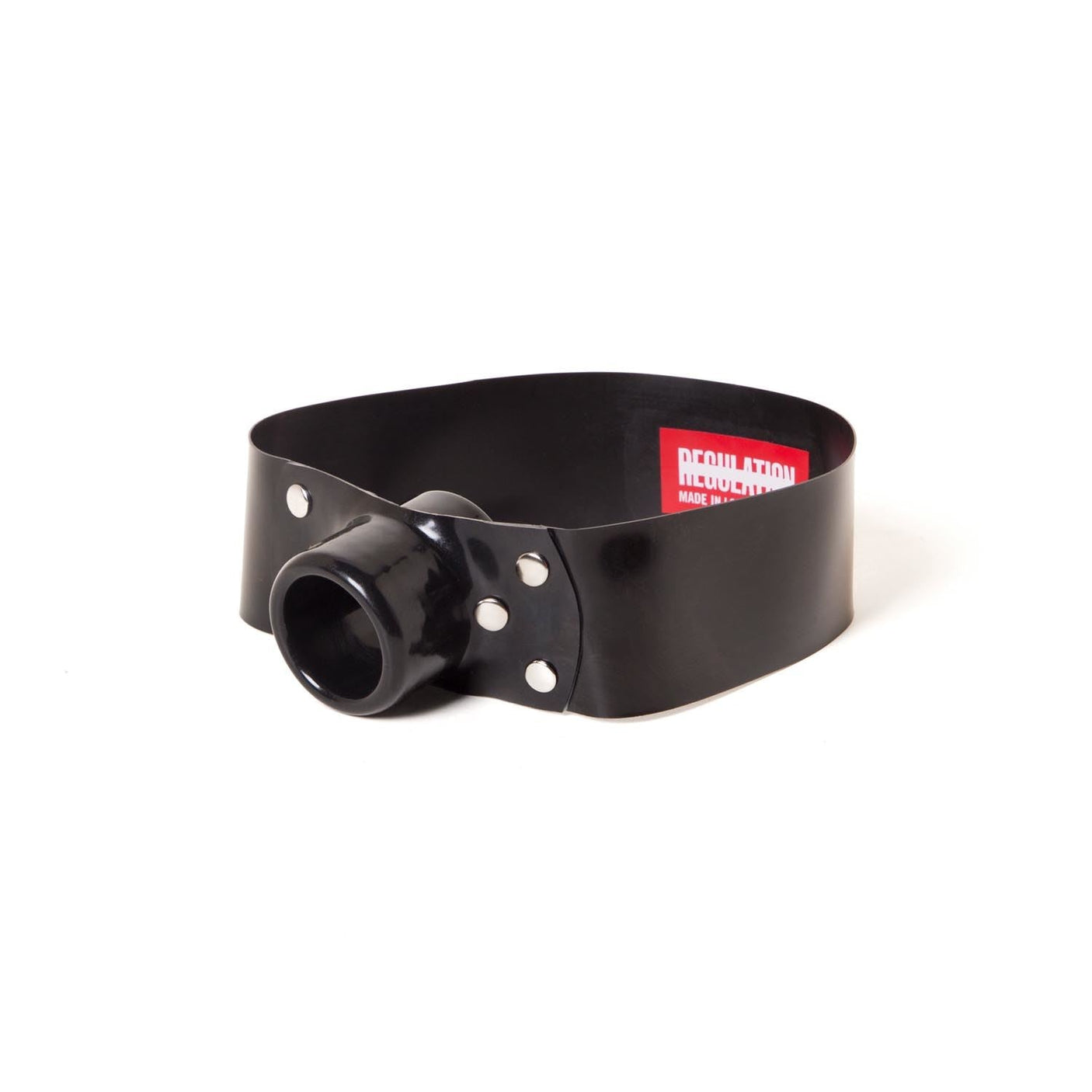Hollow Gag and Strap - Black from REGULATION.