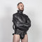 Zwangsjacke aus Leder