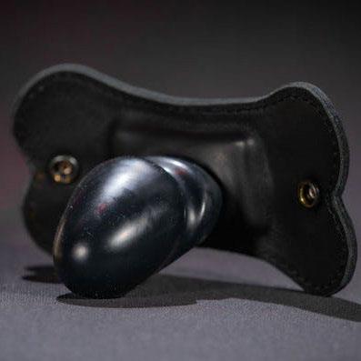 Lockable Bondage Dog Muzzle, Leather, Black from Mr S Leather.