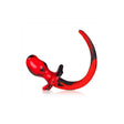 OXBALLS Silicone Swirl Tail, Red from Oxballs.
