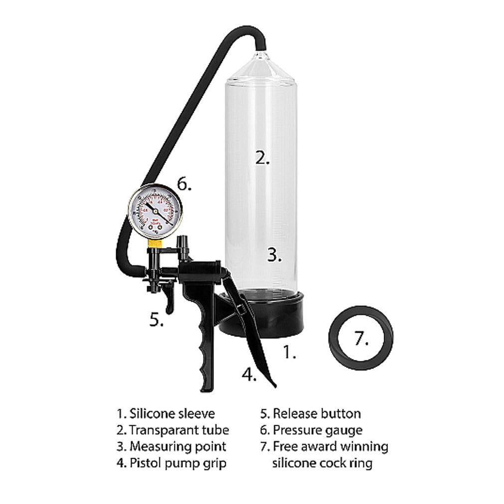 PUMPED Elite Beginner Pump with PSI Gauge from Pumped.